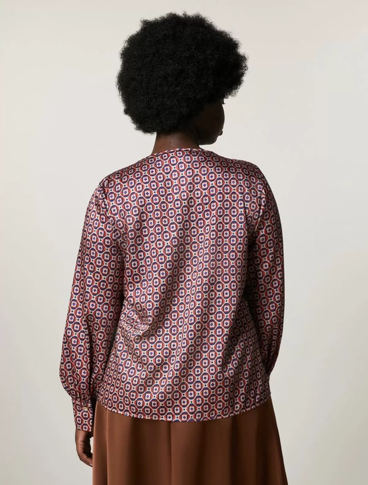 Blouse En Serge Imprime<Marina Rinaldi Flash Sale