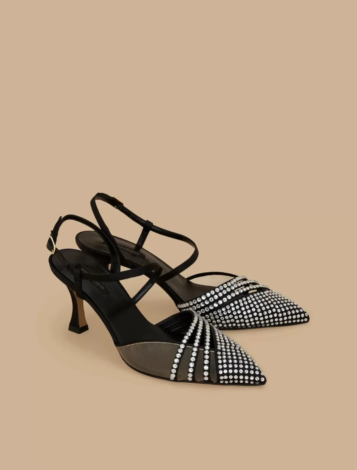 Escarpins En Tulle Strasse<Marina Rinaldi Sale