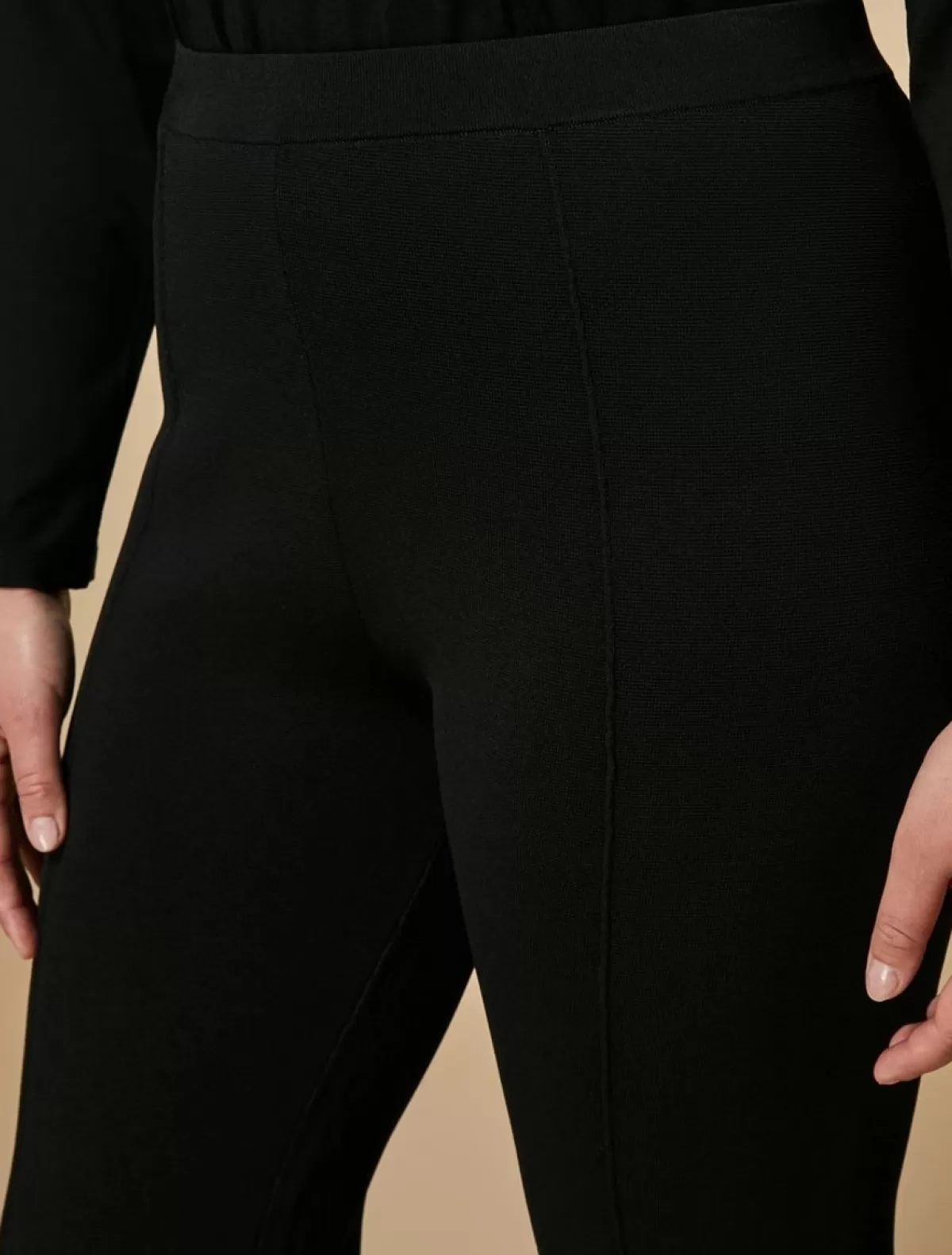 Legging En Maille De Viscose<Marina Rinaldi Shop