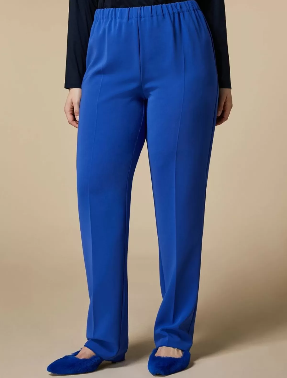 Pantalon Classique En Triacetate<Marina Rinaldi Flash Sale