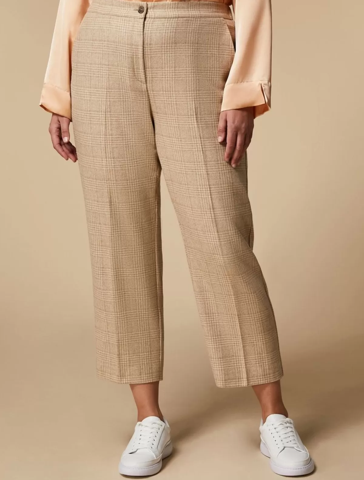 Pantalon En Flanelle<Marina Rinaldi Shop