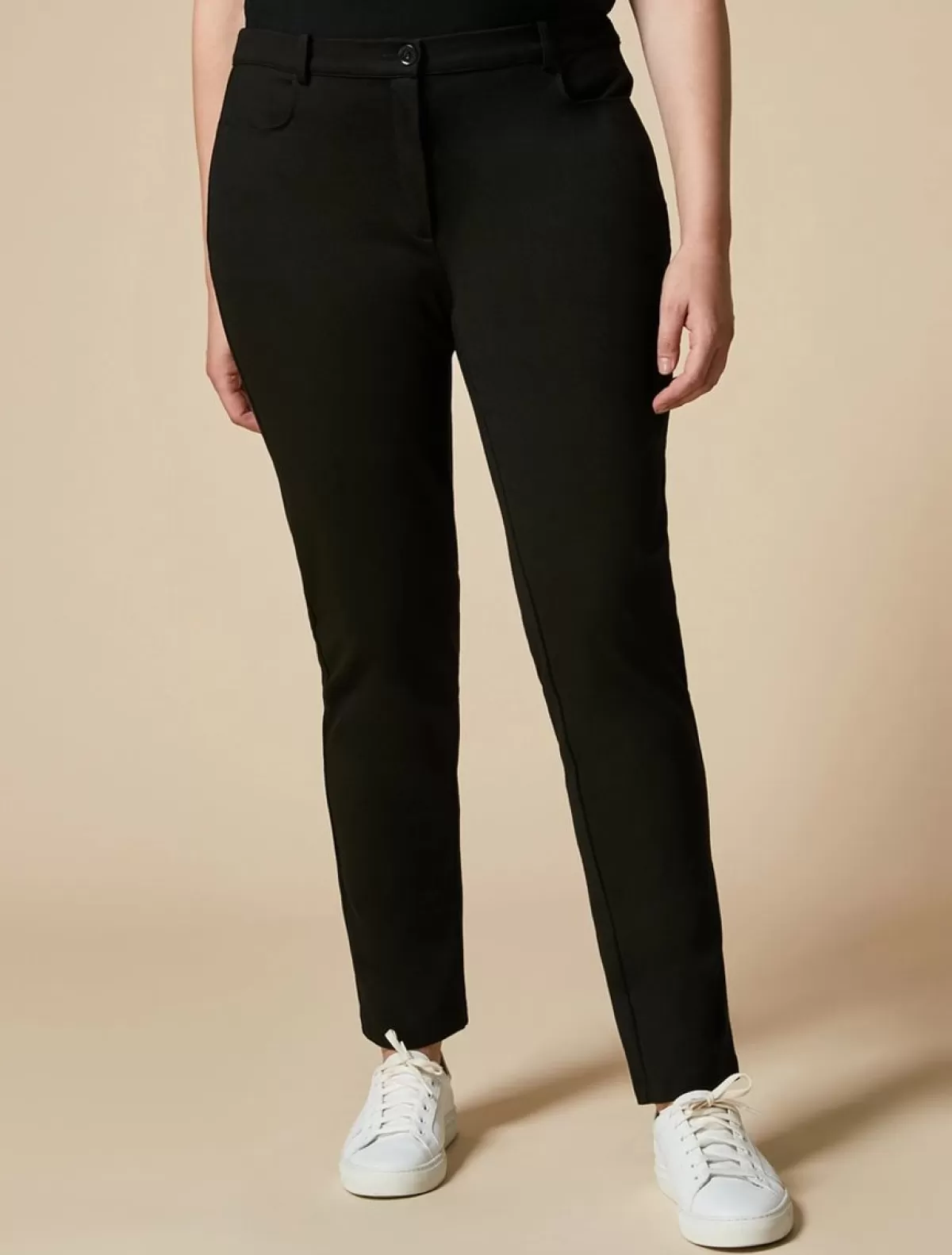 Pantalon En Point Milan<Marina Rinaldi Cheap