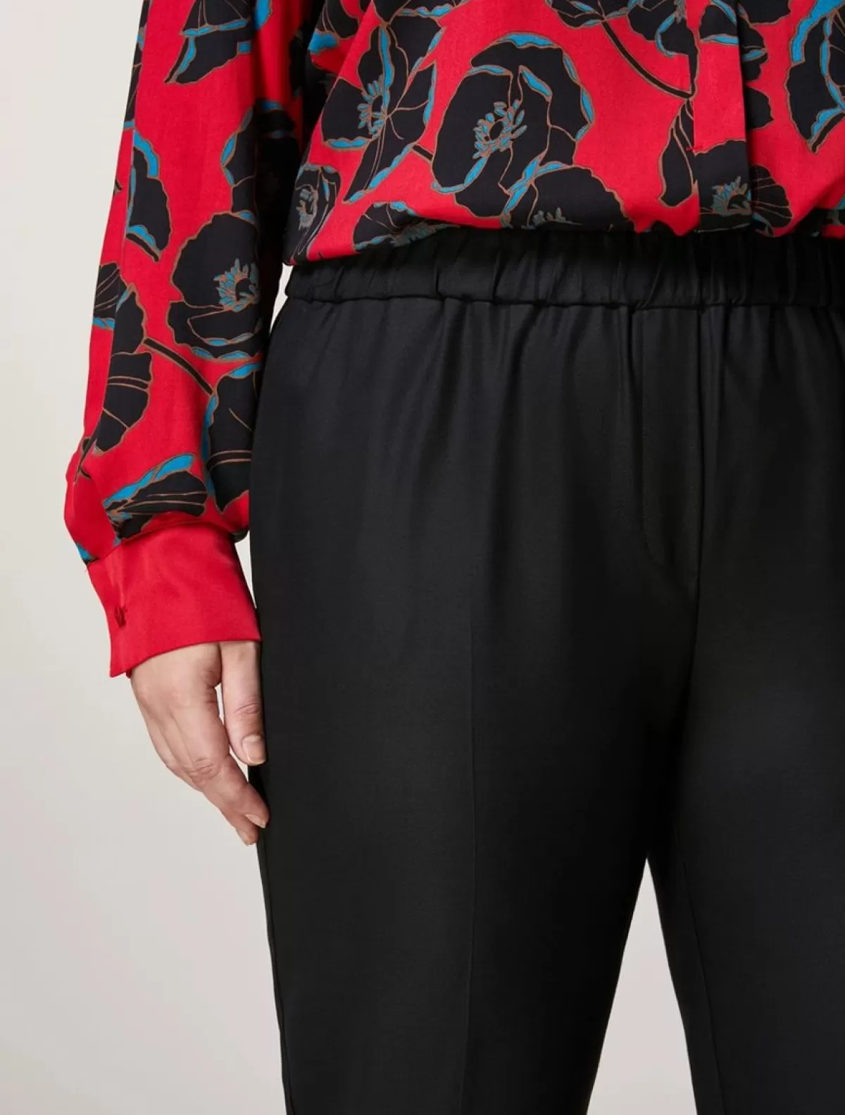 Pantalon En Polyviscose<Marina Rinaldi Store