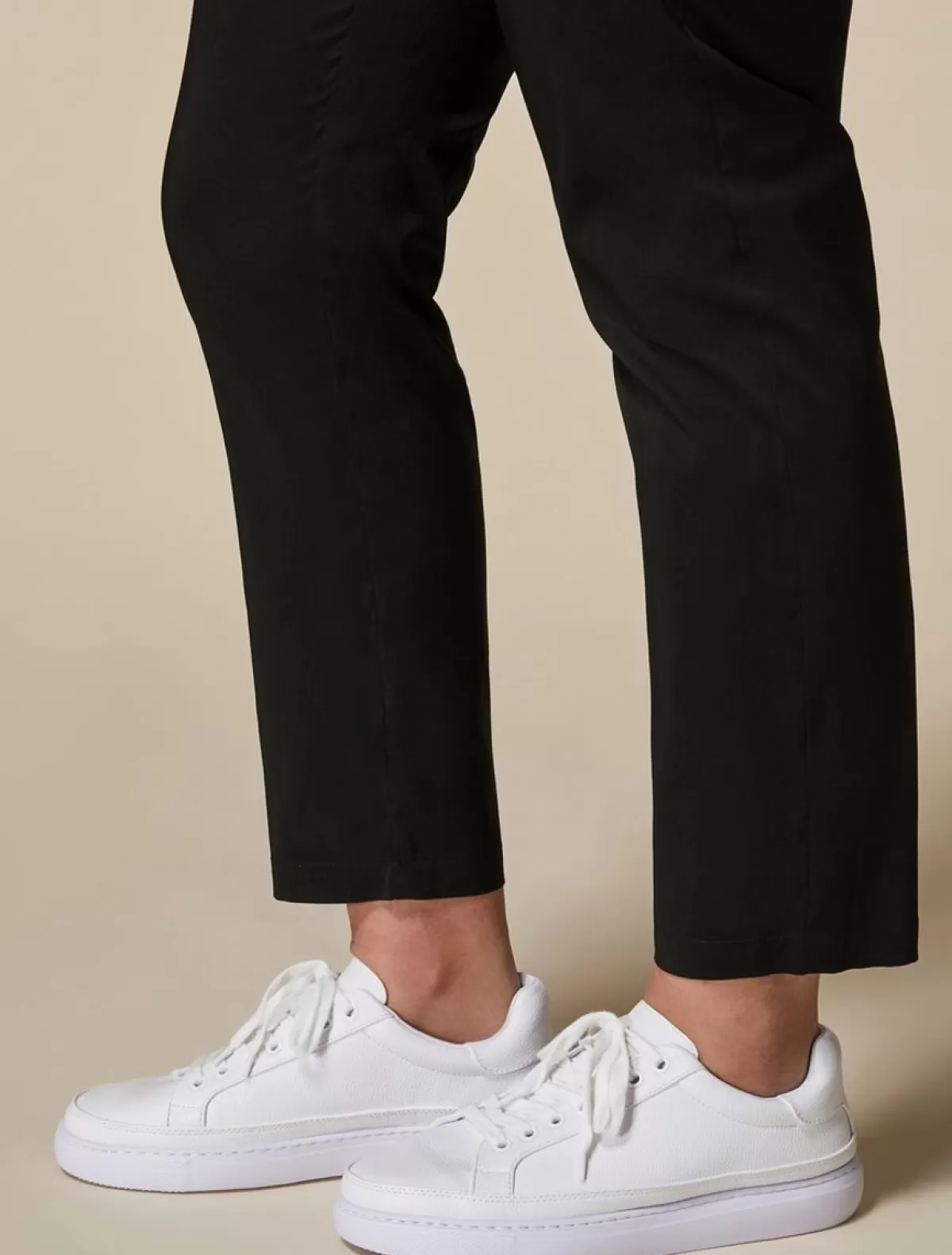 Pantalon En Popeline De Coton<Marina Rinaldi Clearance