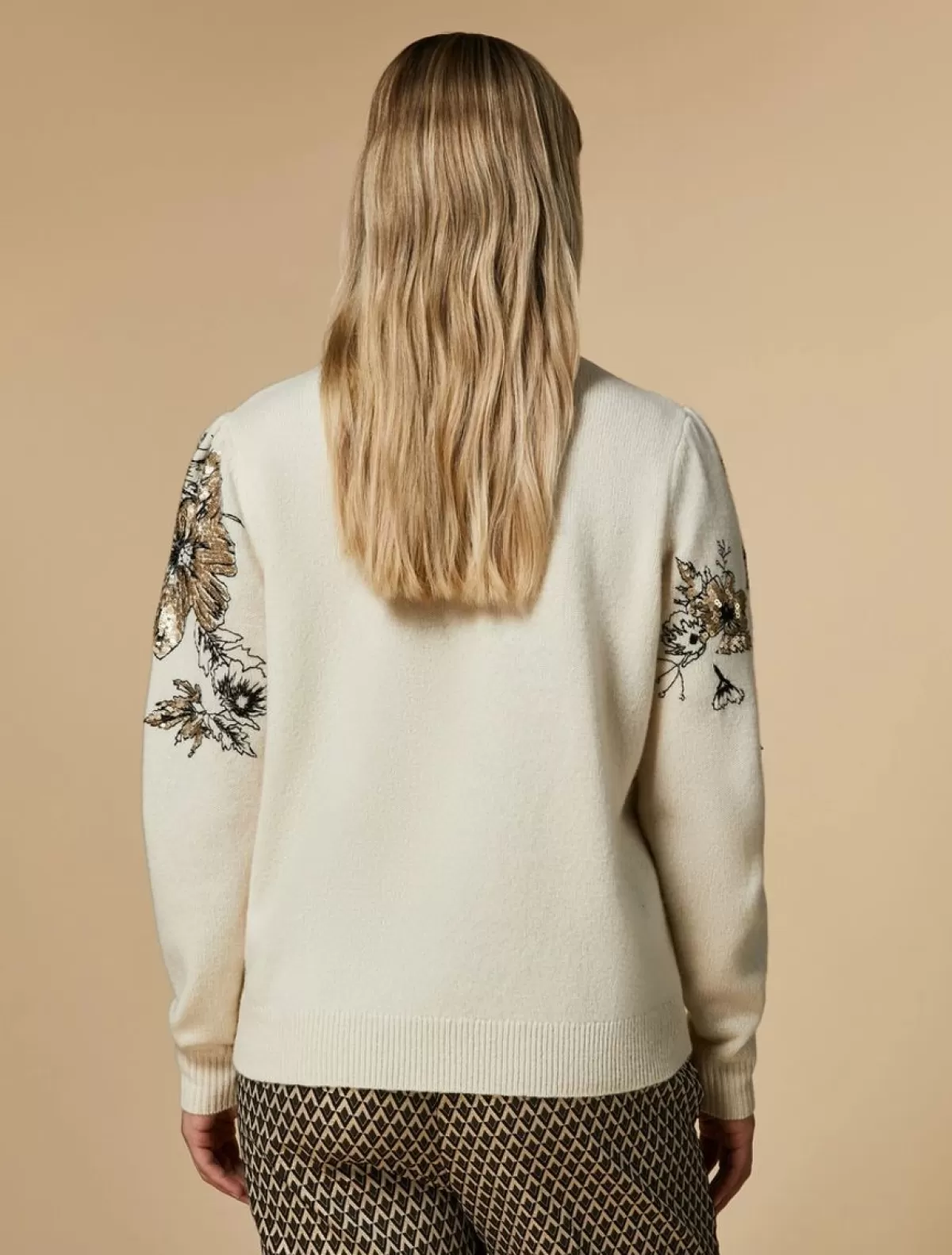 Pull Brode De Sequins<Marina Rinaldi Shop