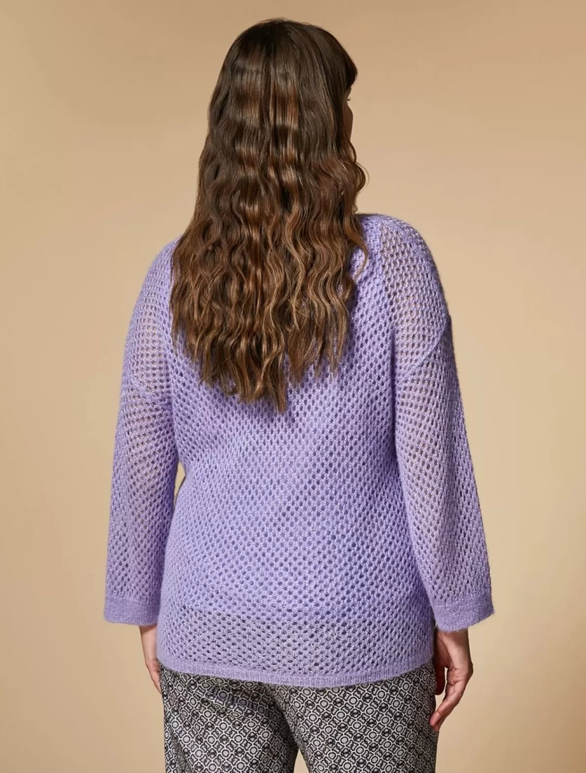 Pull En Alpaga Melange<Marina Rinaldi Online