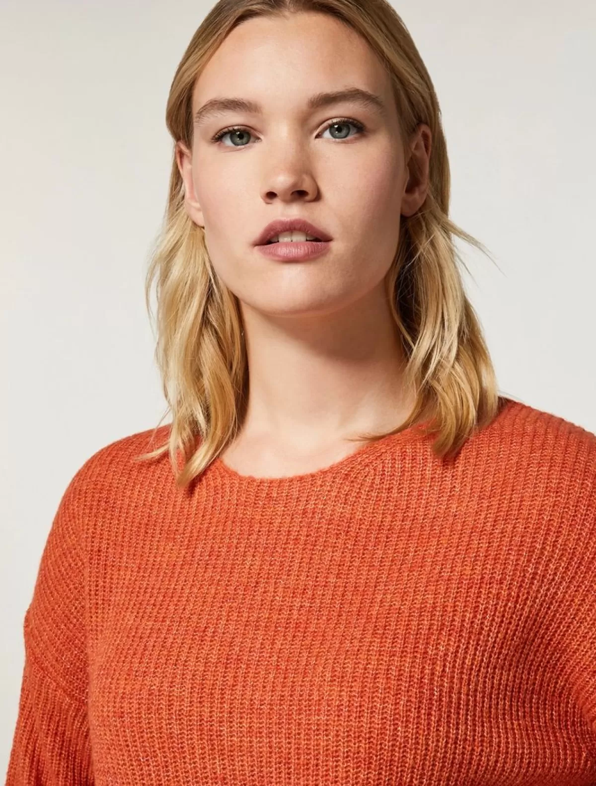 Pull En Laine Melangee<Marina Rinaldi Discount