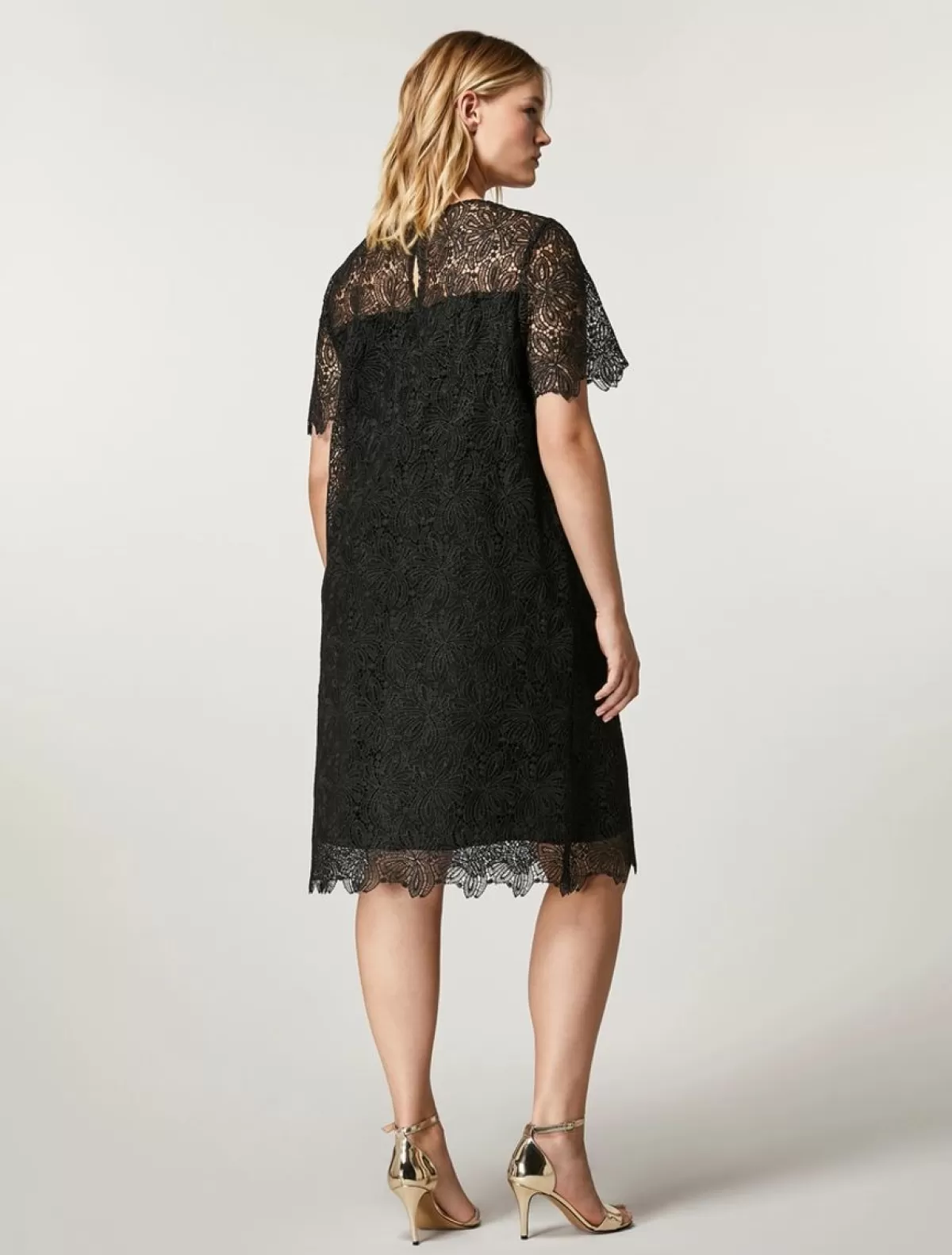 Robe En Dentelle Macrame<Marina Rinaldi Cheap