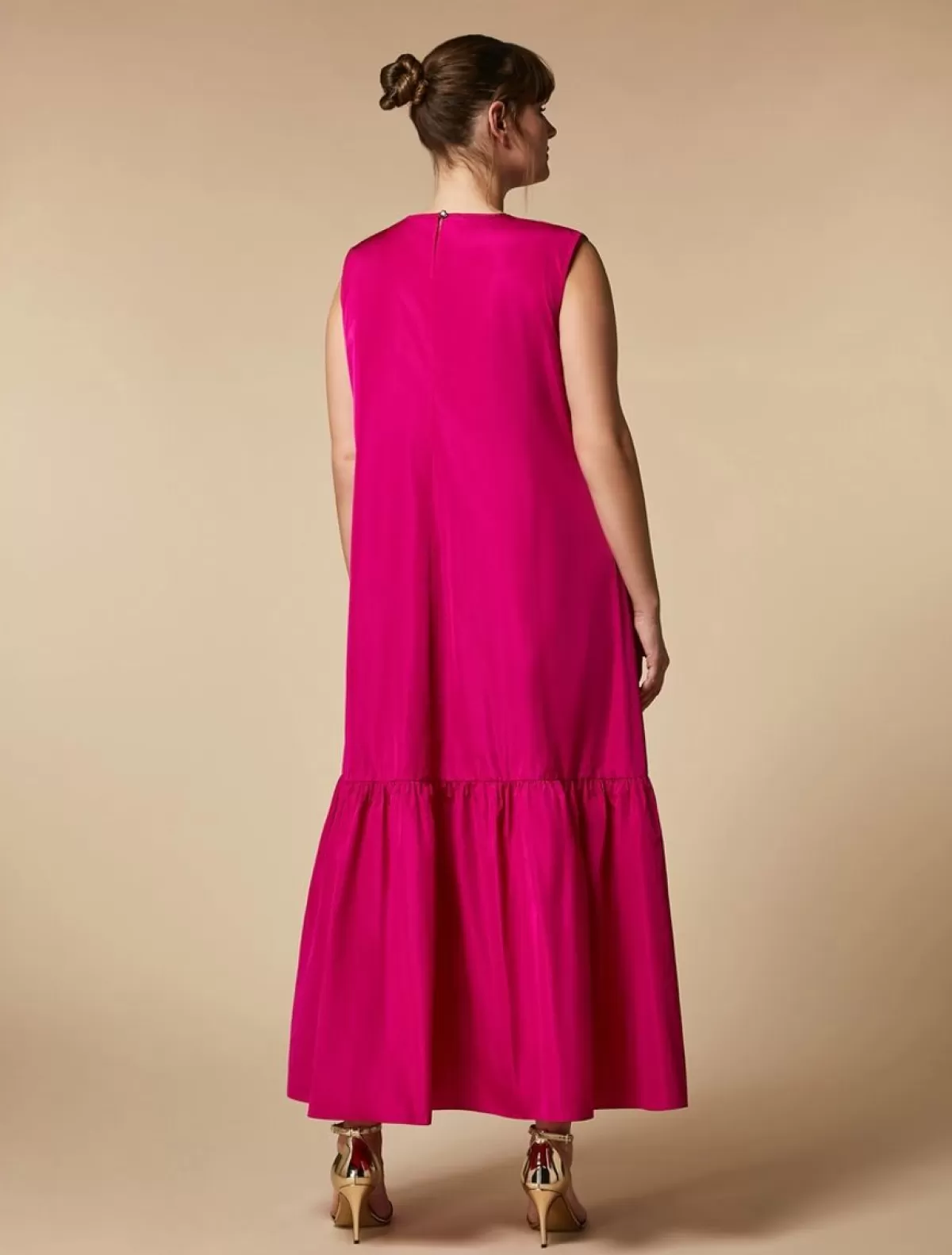 Robe Longue En Taffetas<Marina Rinaldi Clearance