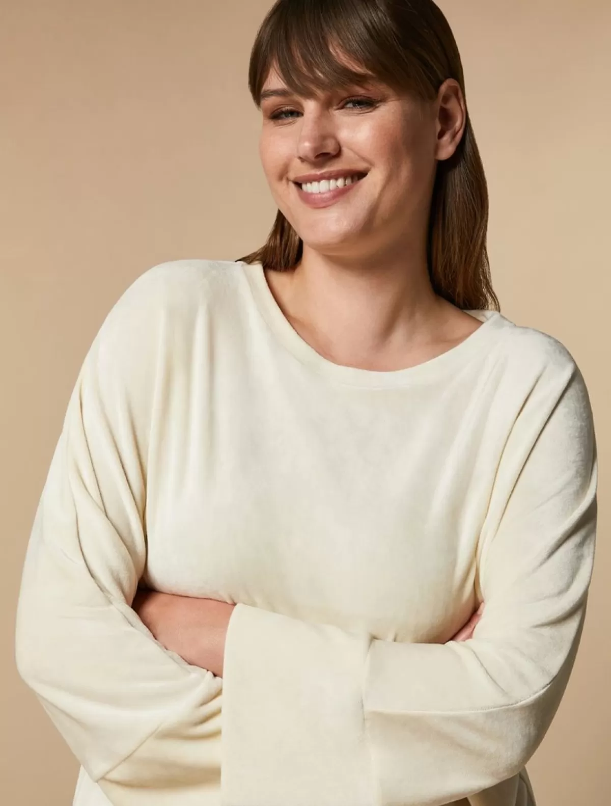 Sweat-Shirt En Chenille<Marina Rinaldi Outlet