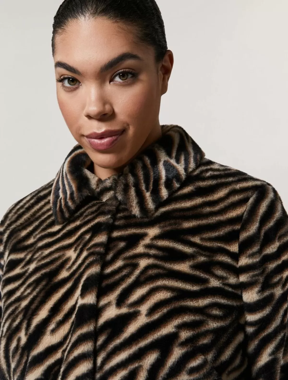 Veste A Imprime Animalier<Marina Rinaldi Shop