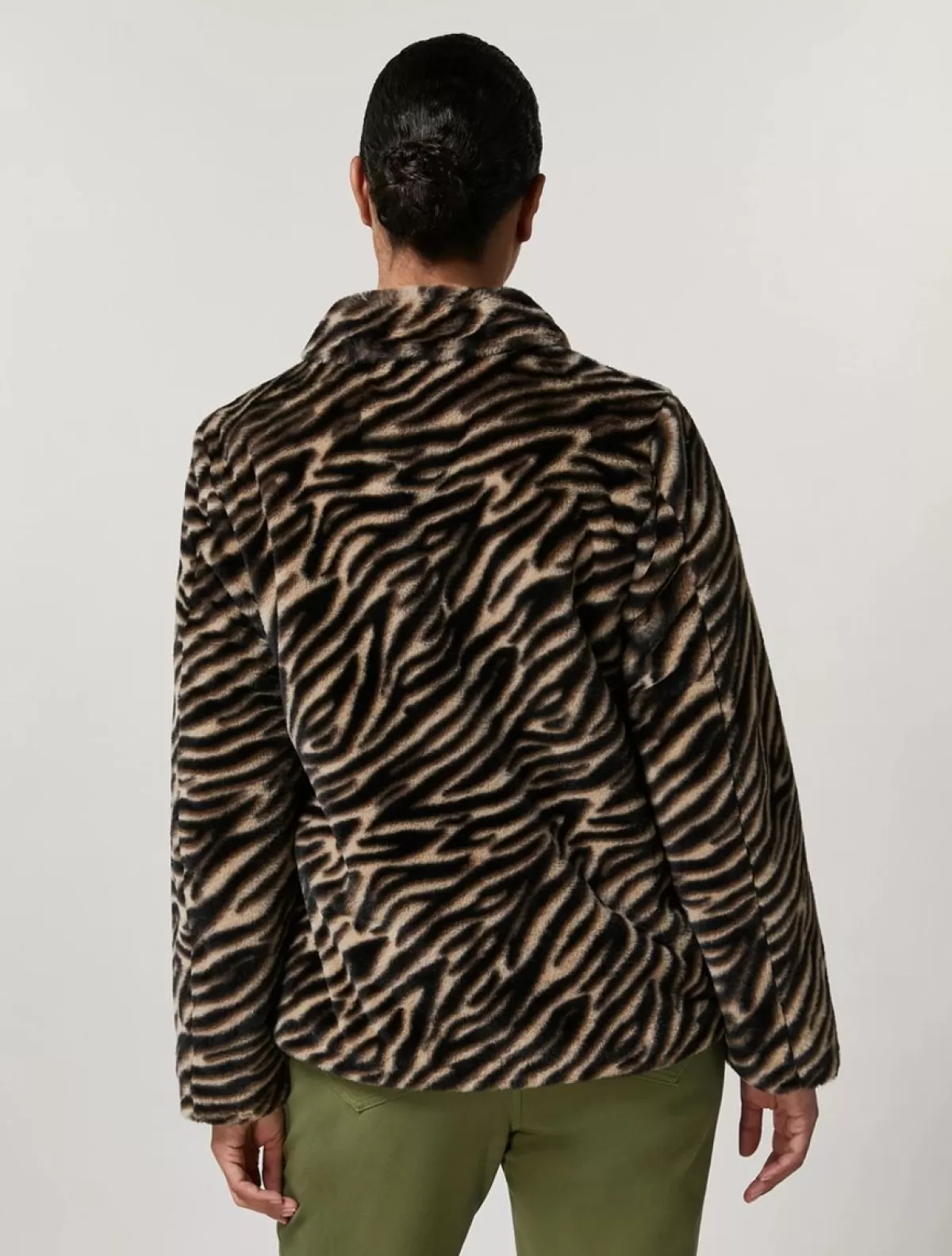 Veste A Imprime Animalier<Marina Rinaldi Shop