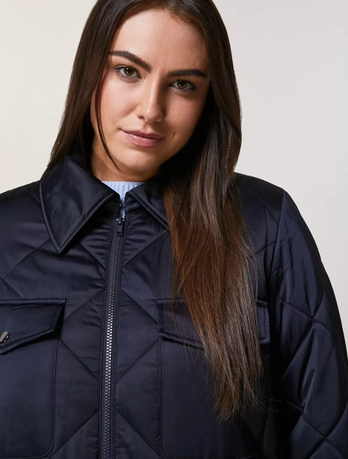 Veste En Satin<Marina Rinaldi Outlet